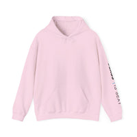 Glass Is Sexy sleeve text Hoodie | White hooded sweatshirt