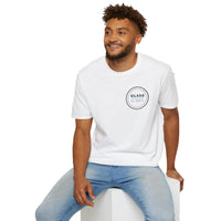 T-Shirt — 'Glass Is Sexy' Minimal Logo Tee